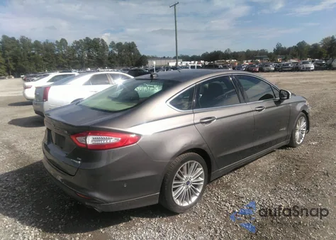 2014 Ford Fusion Hybrid Se from USA, damaged, VIN 3FA6P0LU8ER252645